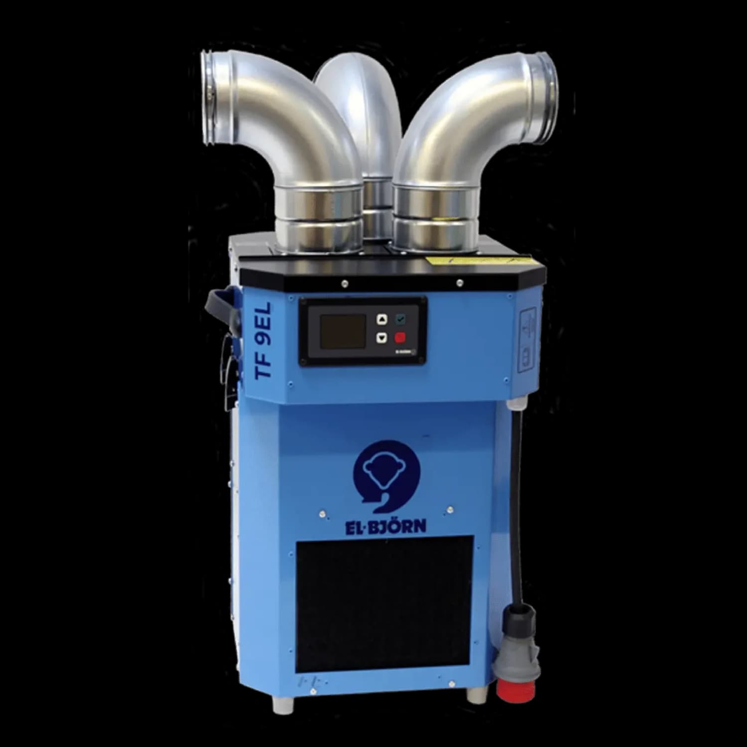 3-phase funnel heating fan