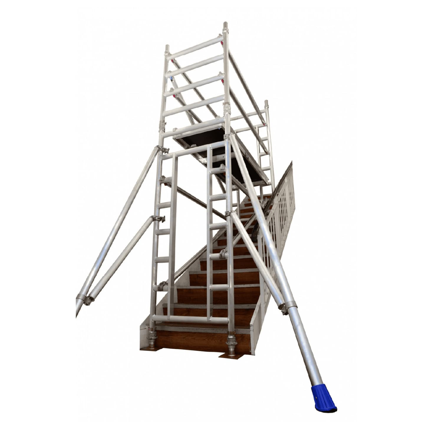 Stair scaffold tower